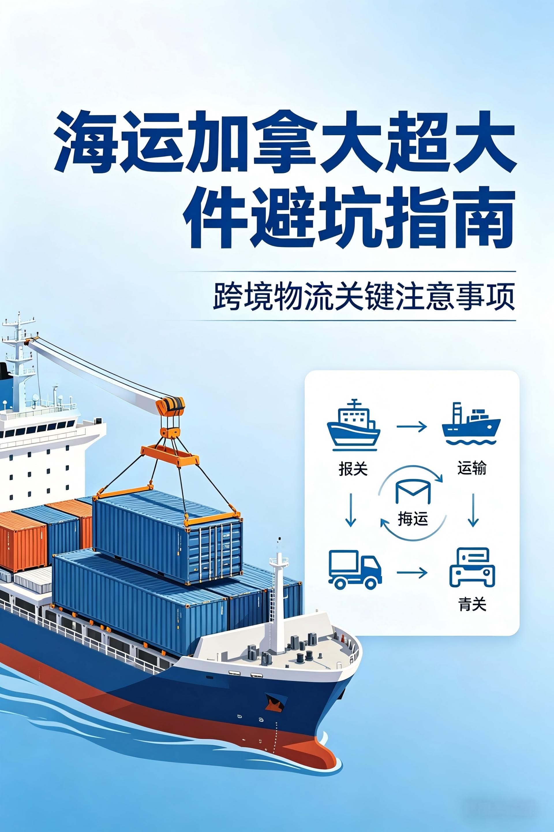 海运超大件到加拿大如何不被坑？