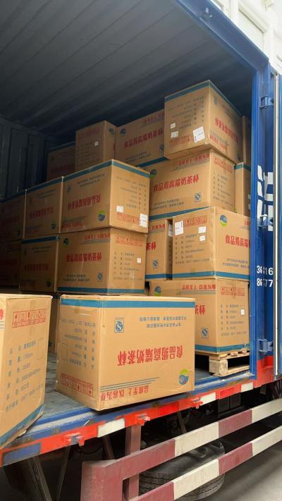 80箱奶茶杯，如何海运到加拿大