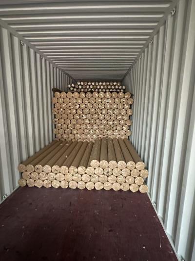 加拿大纸业公司40尺整柜 卷纸到埃德蒙顿